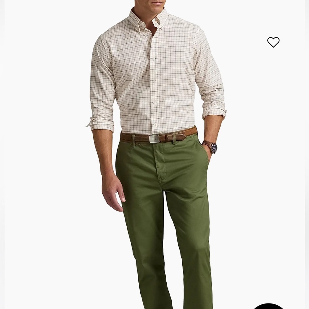 Ralph Lauren Windowpane Checked Button Down